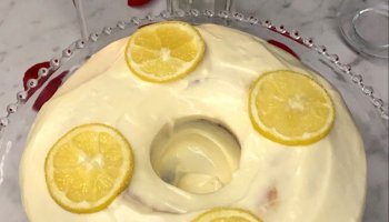 Easy Lemon Bundt Cake From a Cake Mix with Mascarpone Icing
