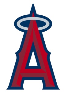 Los Angeles Angels of Anaheim hat light logo